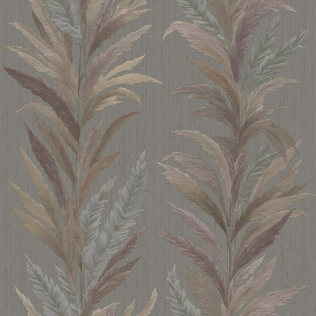 Galerie 35908 Ornamenta Leaf Flourish Grey Wallpaper 35908 Grey Wallpaper