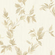Galerie 35912 Ornamenta Thin Leaf Beige Wallpaper 35912 Beige Wallpaper