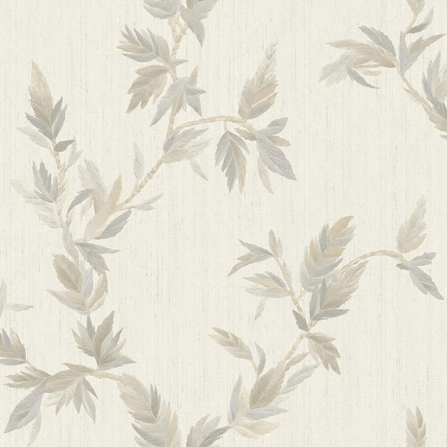 Galerie 35913 Ornamenta Thin Leaf Beige Wallpaper 35913 Beige Wallpaper