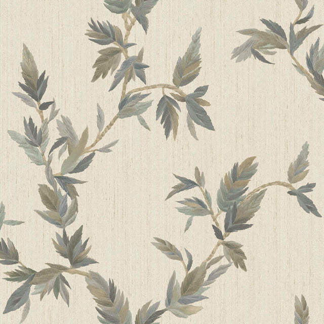 Galerie 35915 Ornamenta Thin Leaf Beige Wallpaper 35915 Beige Wallpaper