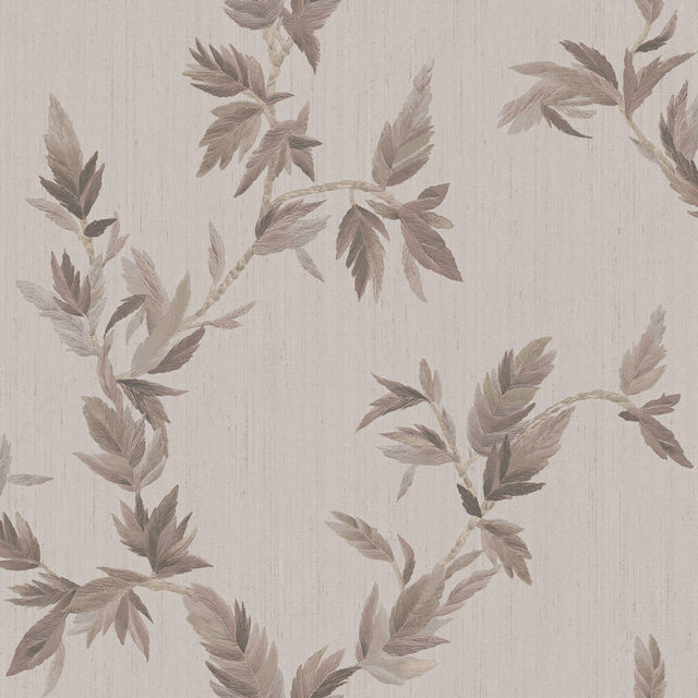 Galerie 35918 Ornamenta Thin Leaf Grey Wallpaper 35918 Grey Wallpaper