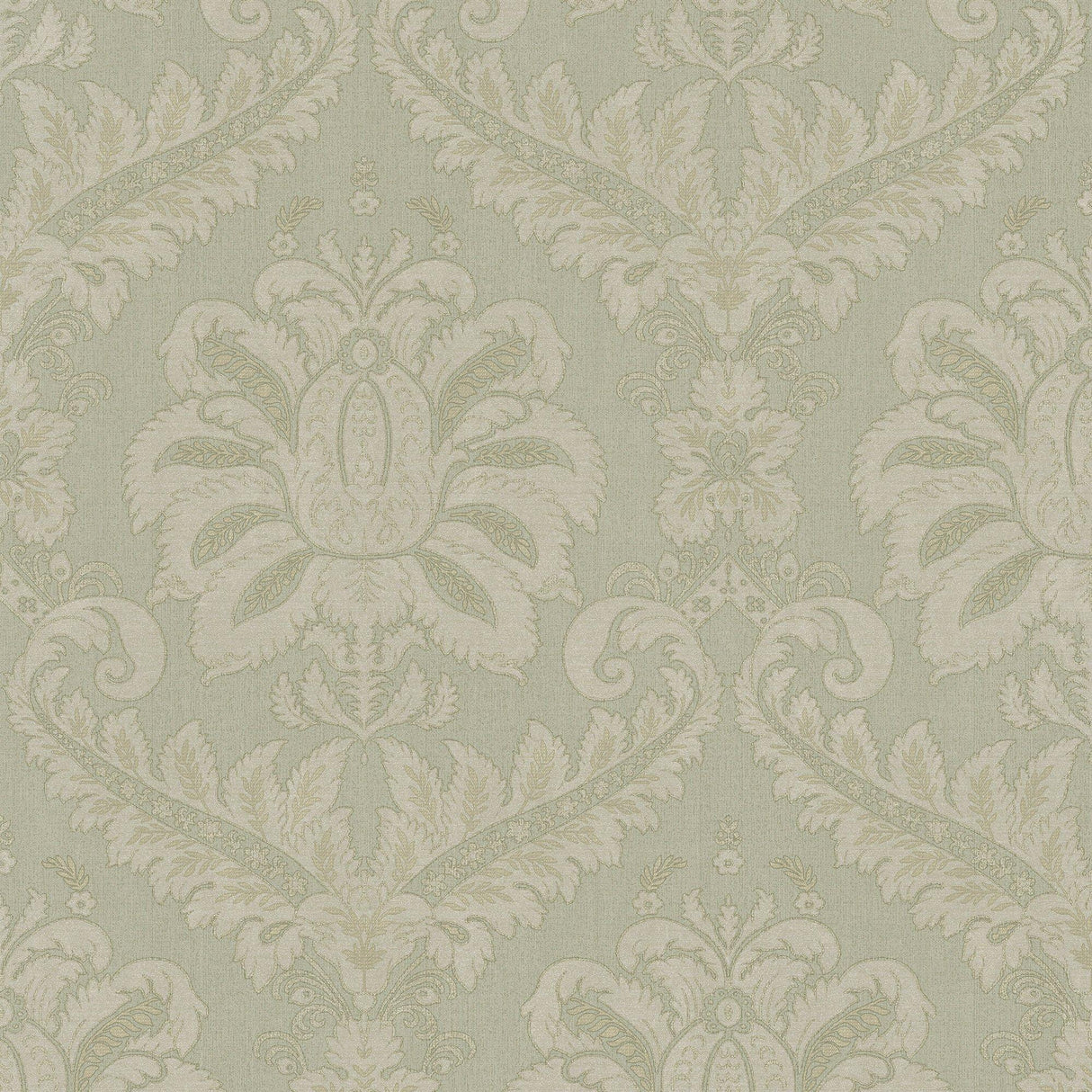 Galerie 35935 Ornamenta Traditional Damask Green Wallpaper 35935 Green Wallpaper