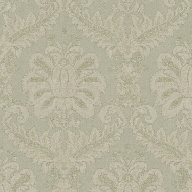 Galerie 35935 Ornamenta Traditional Damask Green Wallpaper 35935 Green Wallpaper