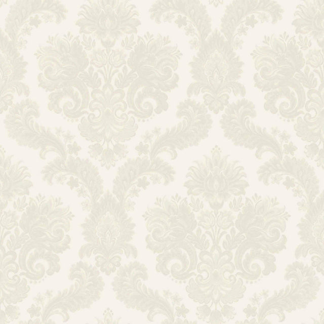 Galerie 35940 Ornamenta Floral Damask Cream Wallpaper 35940 Cream Wallpaper