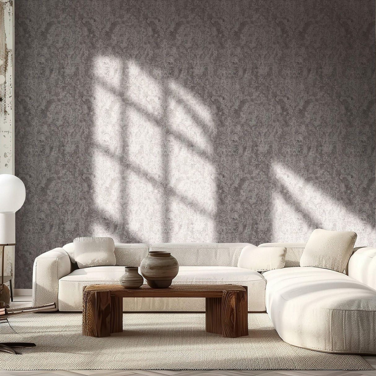 Galerie 81426 Cerra Damask Brown Wallpaper 81426 Brown Wallpaper