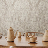 Galerie 81427 Cerra Damask Beige Wallpaper 81427 Beige Wallpaper
