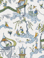 Scalamandre Ping - Wallcovering Cream Sky Wallpaper