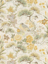 Scalamandre Shenyang Sisal Buttercup Meadow Wallpaper