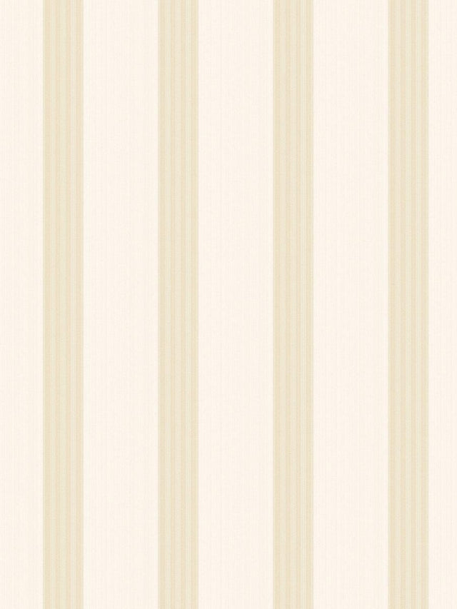 Scalamandre Tessara Stripe - Wallcovering Travertine Wallpaper