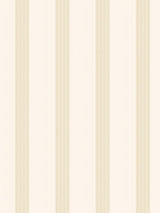 Scalamandre Tessara Stripe - Wallcovering Travertine Wallpaper