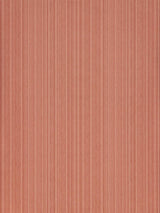 Scalamandre Vallete Strie Wallcovering Terracotta Wallpaper
