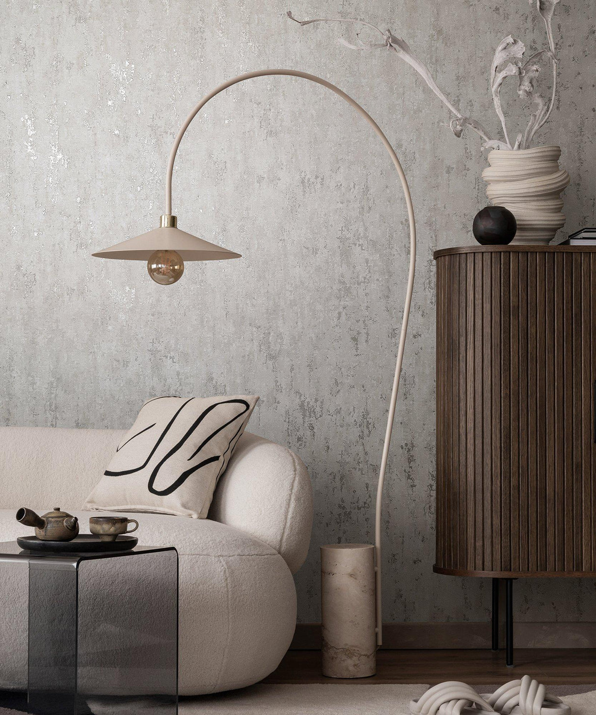 Galerie 35123 City Romance Industrial Silver Grey Wallpaper 35123 Silver Grey Wallpaper