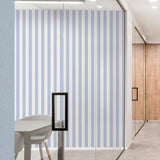 Galerie AT4023 Atmosphere Regular stripes Blue Wallpaper AT4023 Blue Wallpaper