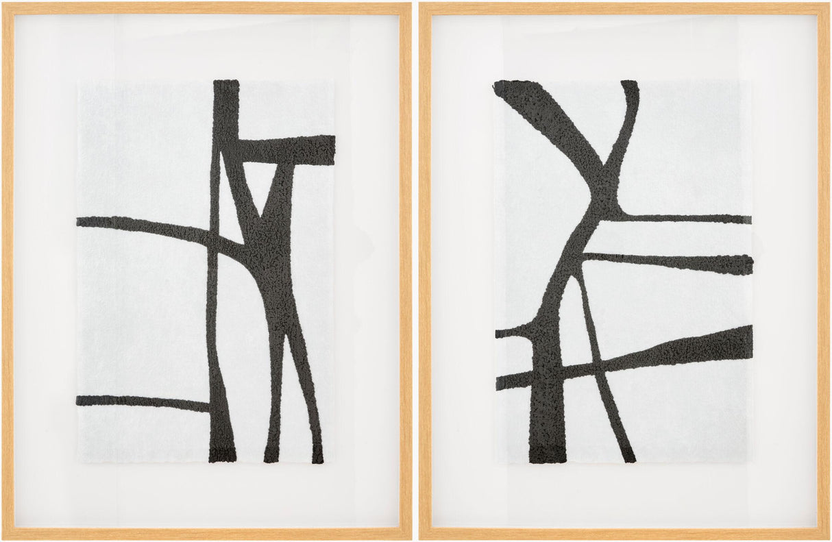 Livabliss Antonym ANTO-002 33"H x 25"W x 1"D; 33"H x 25"W x 1"D Art
