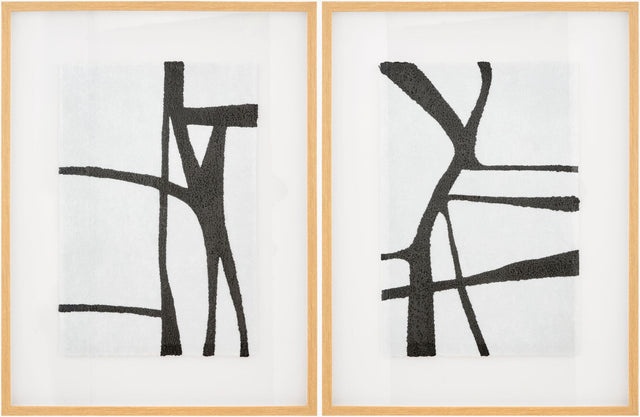 Livabliss Antonym ANTO-002 33"H x 25"W x 1"D; 33"H x 25"W x 1"D Art