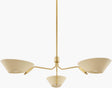 Surya Valenne VLNE-003 43"L x 43"W x 9"H Ceiling Lighting