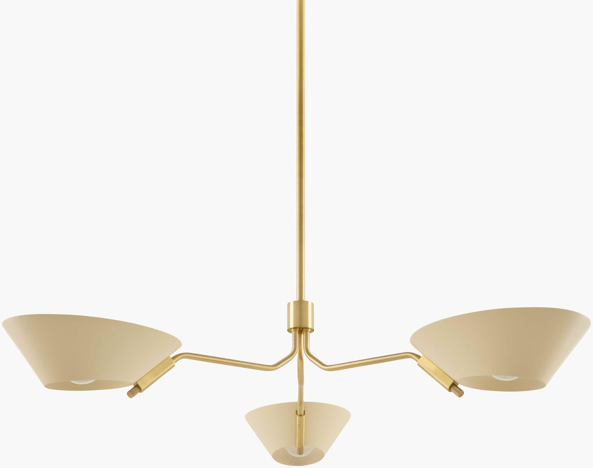 Surya Valenne VLNE-003 43"L x 43"W x 9"H Ceiling Lighting