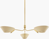 Surya Valenne VLNE-003 43"L x 43"W x 9"H Ceiling Lighting