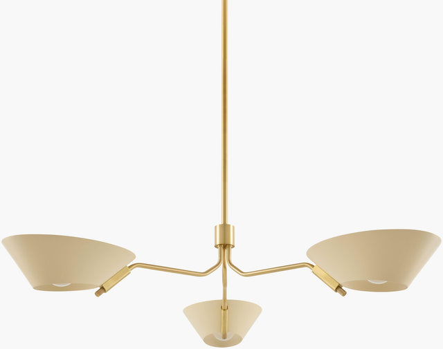 Surya Valenne VLNE-003 43"L x 43"W x 9"H Ceiling Lighting