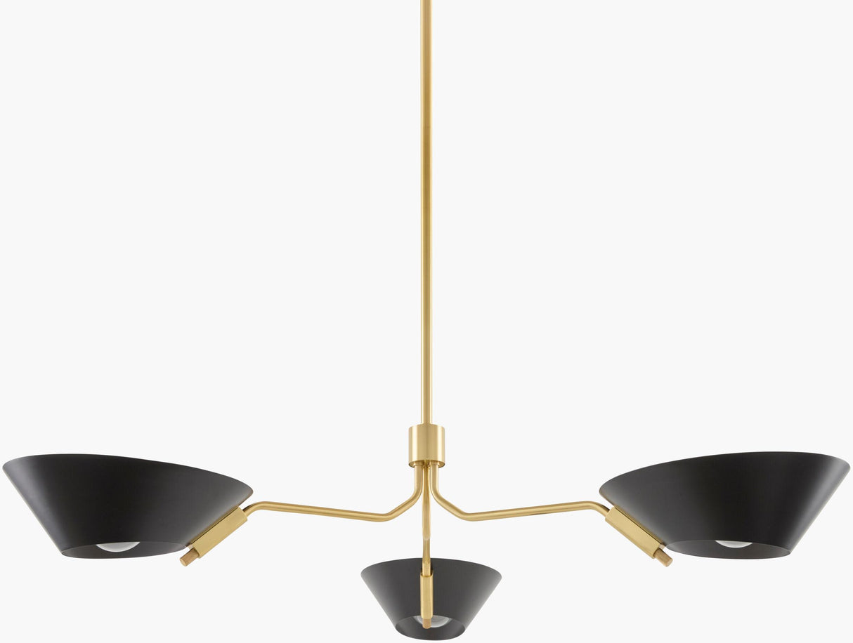 Surya Valenne VLNE-004 43"L x 43"W x 9"H Ceiling Lighting