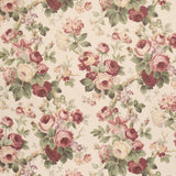 Schumacher Nancy Floral Bordeaux Fabric
