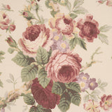 Schumacher Nancy Floral Bordeaux Fabric
