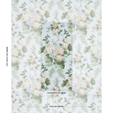 Schumacher Wycombe Park Sky Fabric