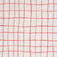 Schumacher Painterly Windowpane Red Fabric