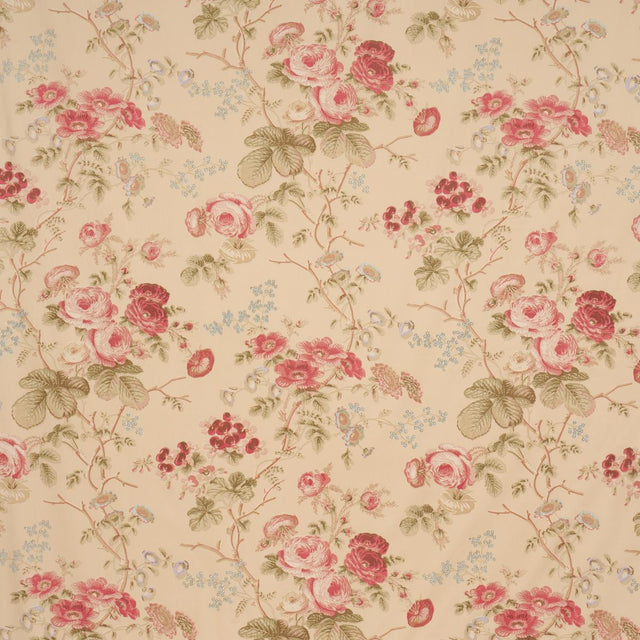 Schumacher Salisbury Chintz Butter Fabric