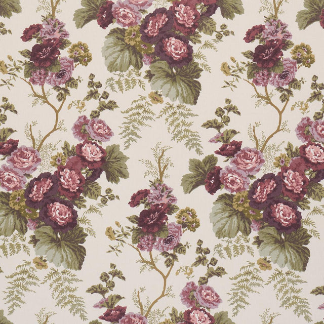 Schumacher Wycombe Park Aubergine Fabric
