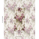 Schumacher Wycombe Park Aubergine Fabric