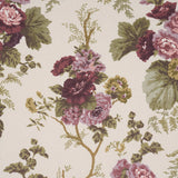 Schumacher Wycombe Park Aubergine Fabric