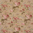 Schumacher Salisbury Chintz Tobacco Fabric