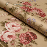 Schumacher Salisbury Chintz Tobacco Fabric
