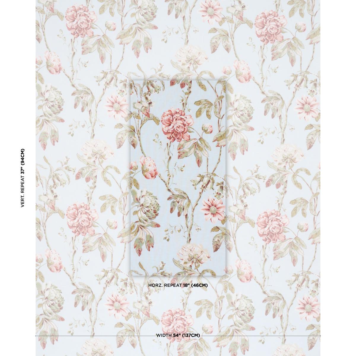 Schumacher Daydream Sky Fabric