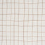 Schumacher Painterly Windowpane Neutral Fabric