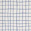 Schumacher Painterly Windowpane Navy Fabric