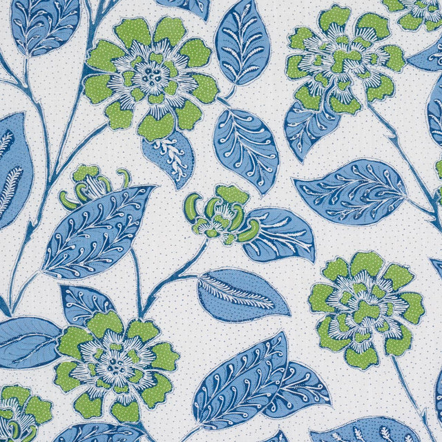 Schumacher Kava Cay Indoor/Outdoor Spring Fabric