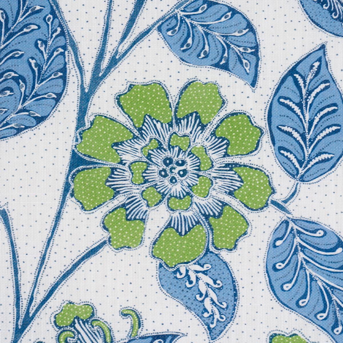 Schumacher Kava Cay Indoor/Outdoor Spring Fabric