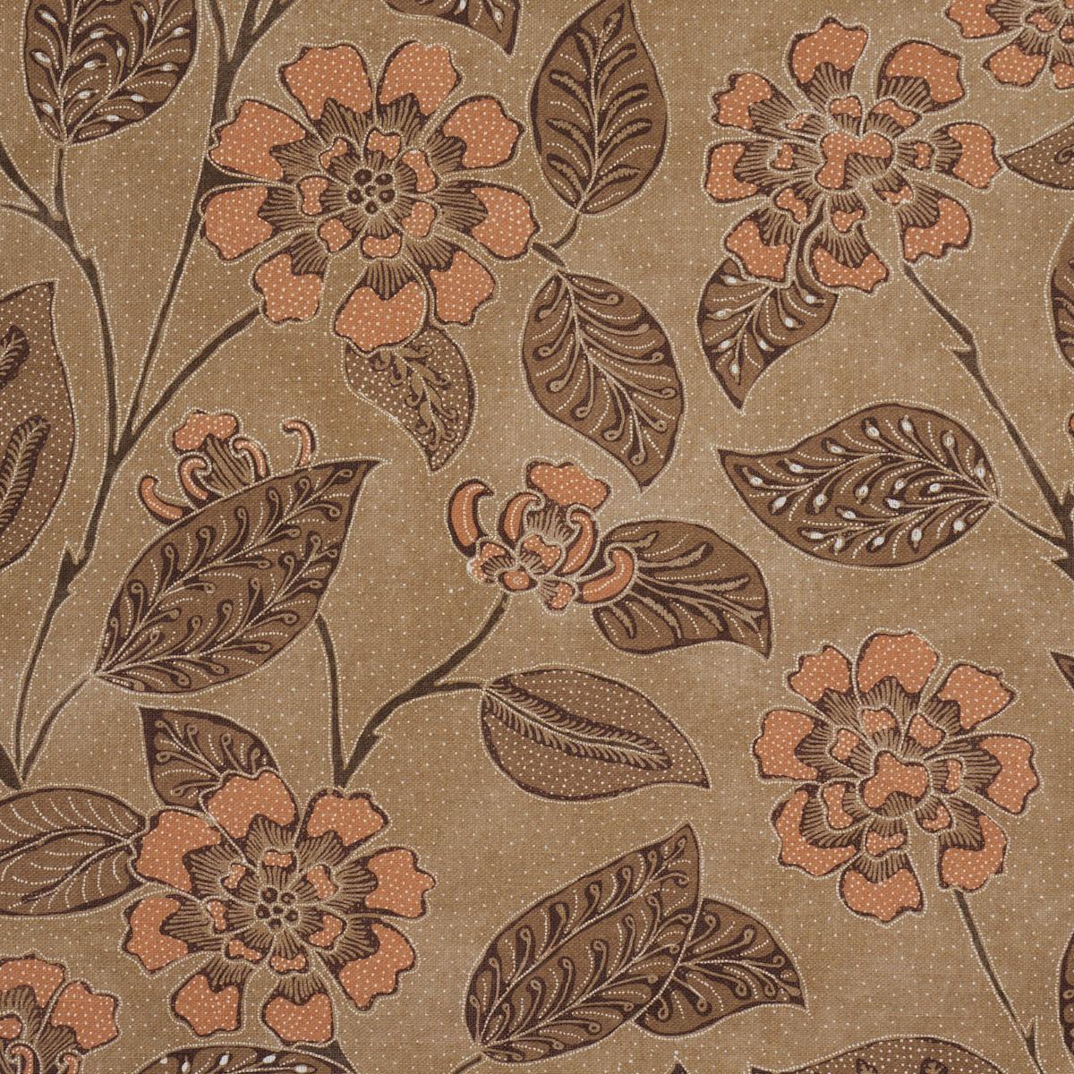 Schumacher Kava Cay Indoor/Outdoor Brown Fabric
