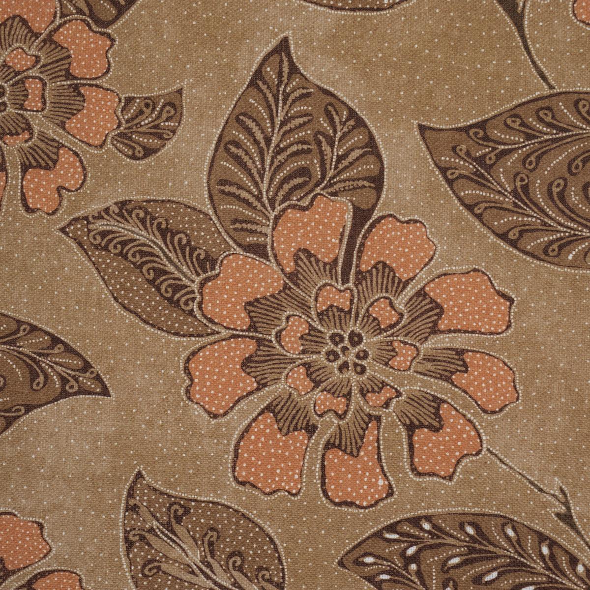 Schumacher Kava Cay Indoor/Outdoor Brown Fabric