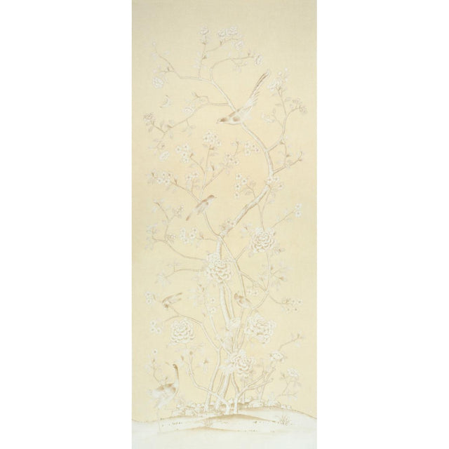 Schumacher Chinois Palais Butter Fabric