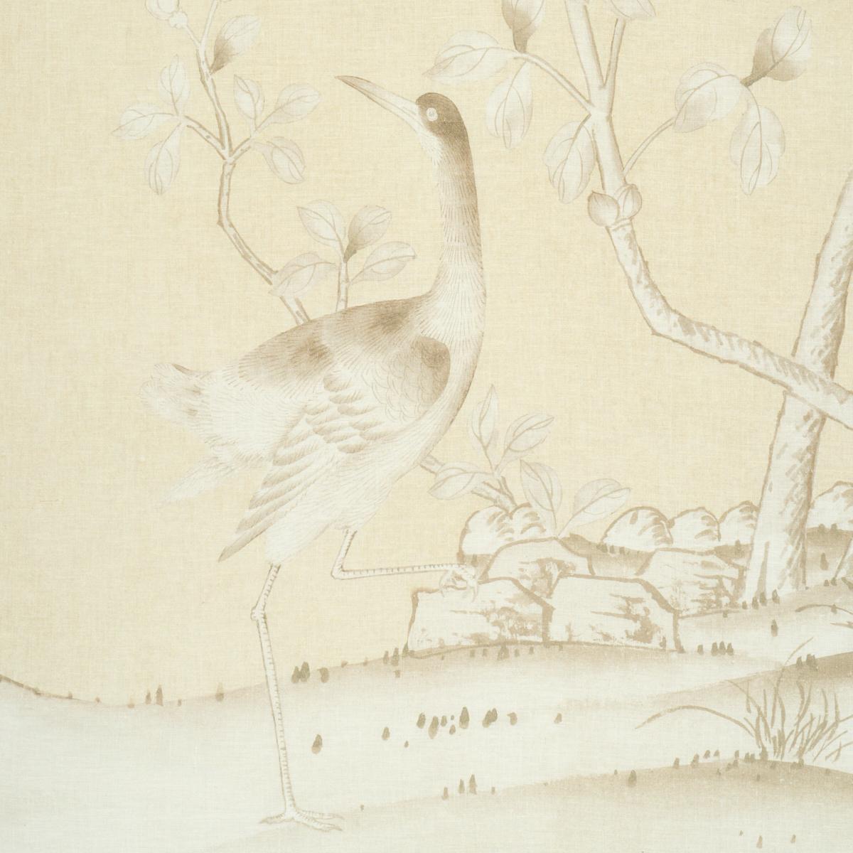 Schumacher Chinois Palais Butter Fabric