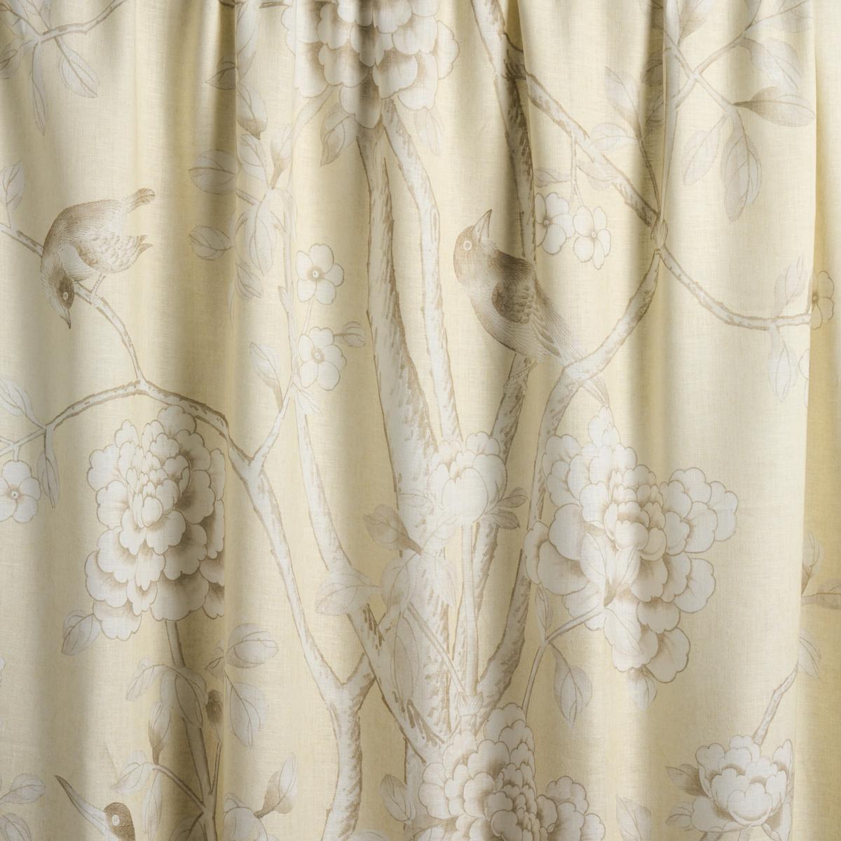 Schumacher Chinois Palais Butter Fabric