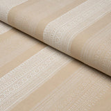 Schumacher Calista Block Print Natural Fabric