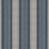 Schumacher Calista Block Print Indigo Fabric