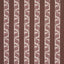 Schumacher Priya Warp Print Bordeaux Fabric