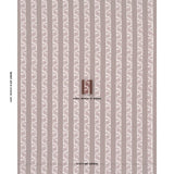 Schumacher Priya Warp Print Bordeaux Fabric