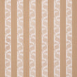 Schumacher Priya Warp Print Sand Fabric