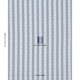 Schumacher Priya Warp Print Indigo Fabric